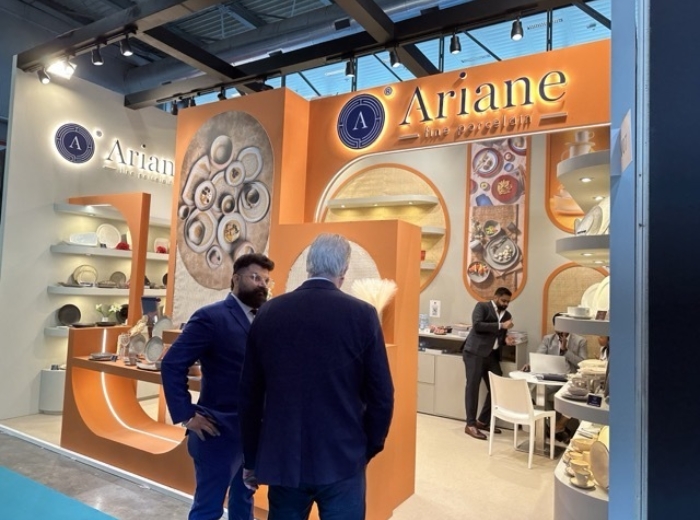 Arian Fine Bone China (Umberto Ceramics Pvt. Ltd.) - HOST MILANO - ITALY 2023