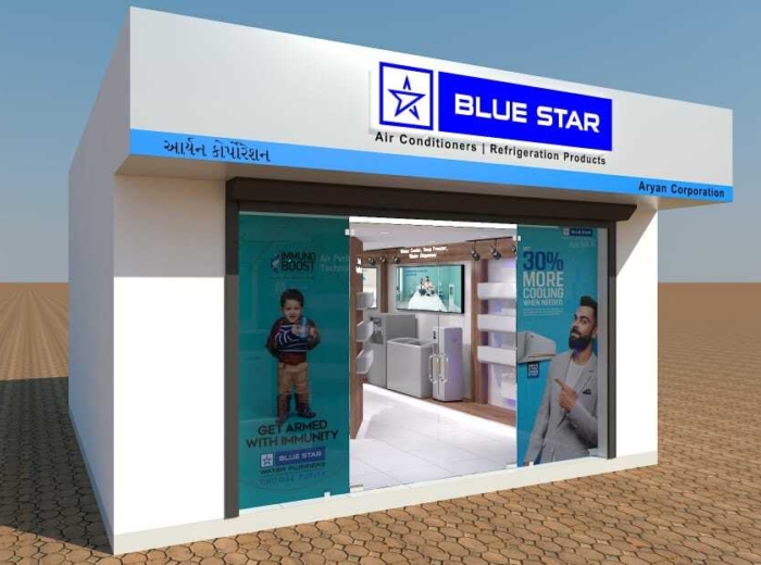 Blue Star Limited - Showroom Display Designs - Blue Star Ltd.