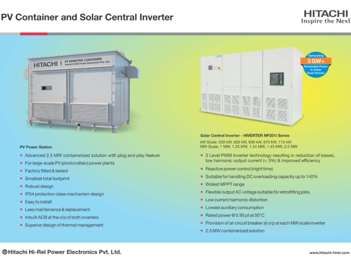 Hitachi Hi-Rel Power Electronics Pvt. Ltd. - Exhibition Panel Designing - Hitachi