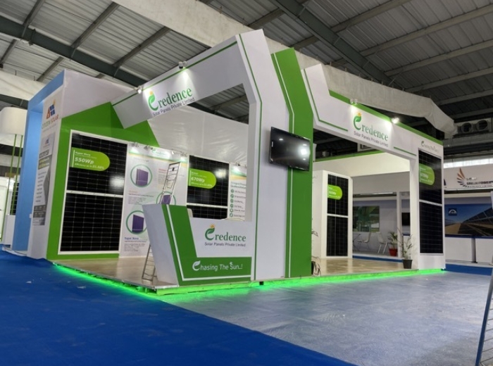 Credence Solar Panels Pvt. Ltd. - Intersolar 2021 - Gandhinagar